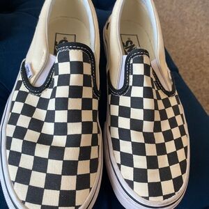 Vans Checkerboard Slip-On Shoes